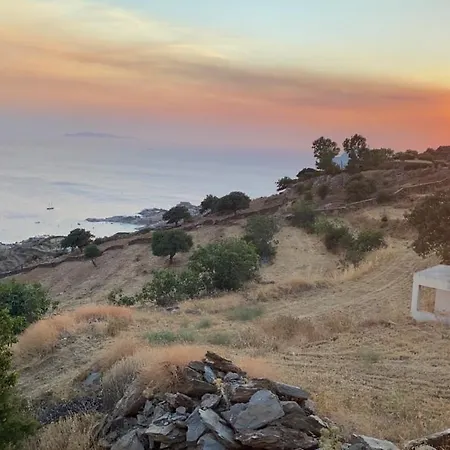 Kea View: Aegean Sea Panorama In Foira * Kato Meria