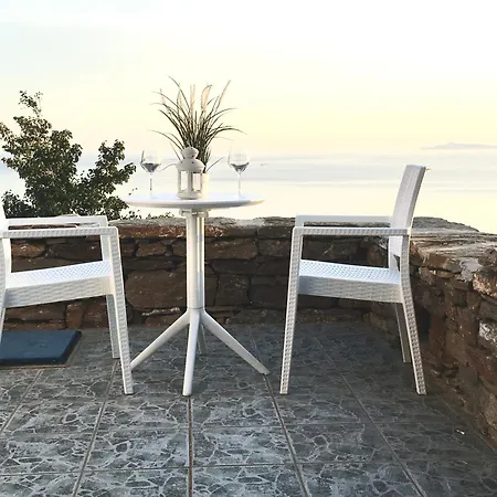 Kea View: Aegean Sea Panorama In Foira * Kato Meria