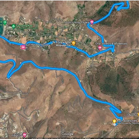 Kea View - μαγευτική θέα στο αιγαίο πέλαγος φοιρα κατω μερια κεασ Kato Meria